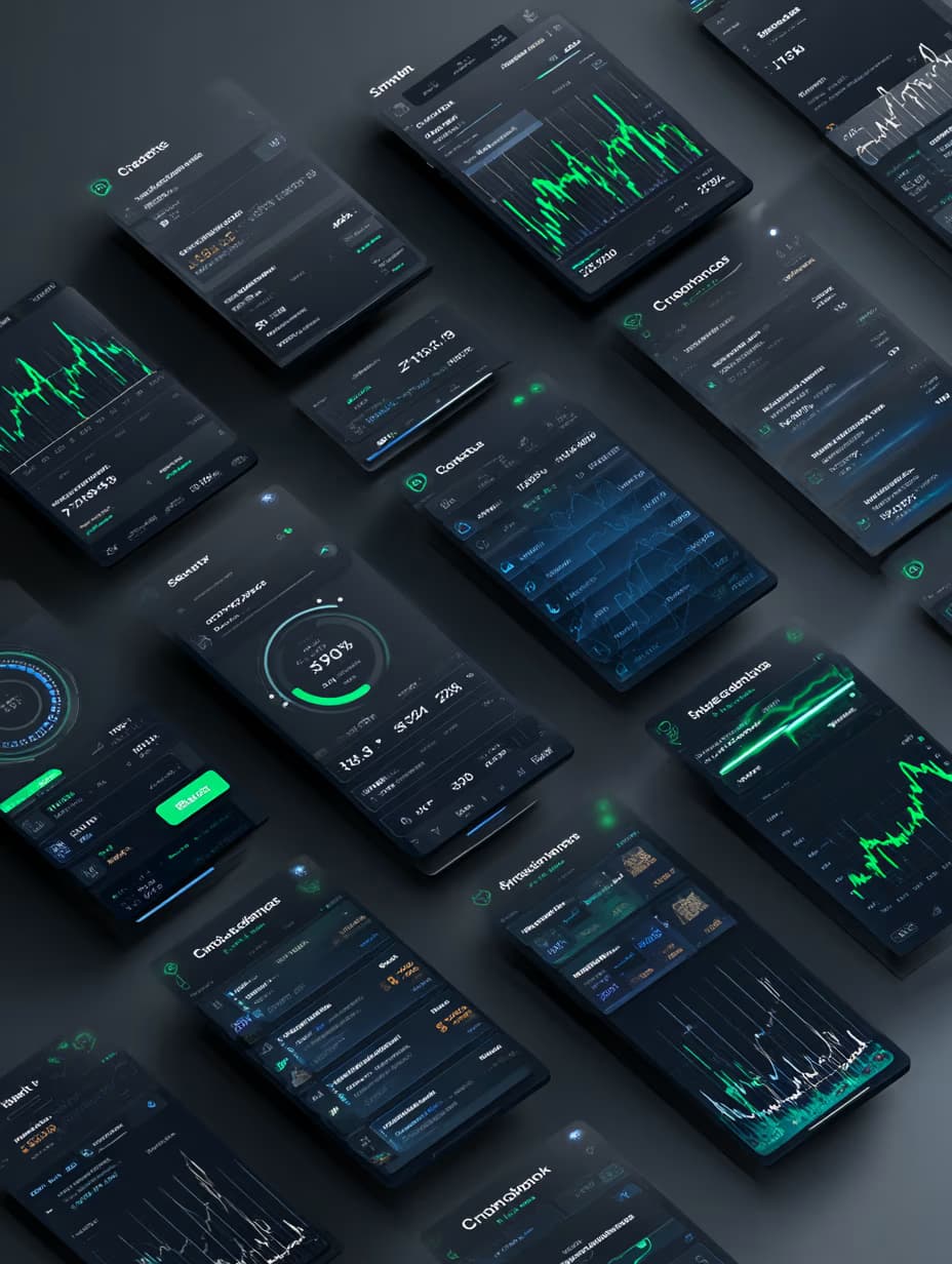 Example output for Modern Finance App Dashboard Creator