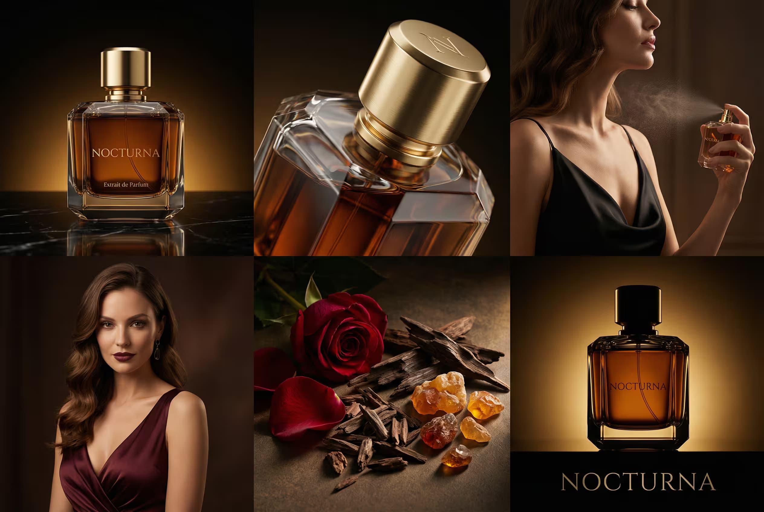 Example output for Luxury Perfume Advertisement Creator