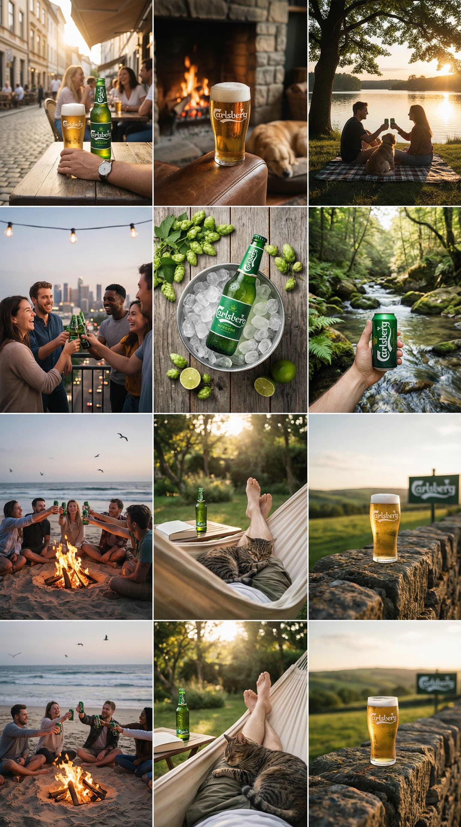 Example output for Cinematic Instagram Grid Creator