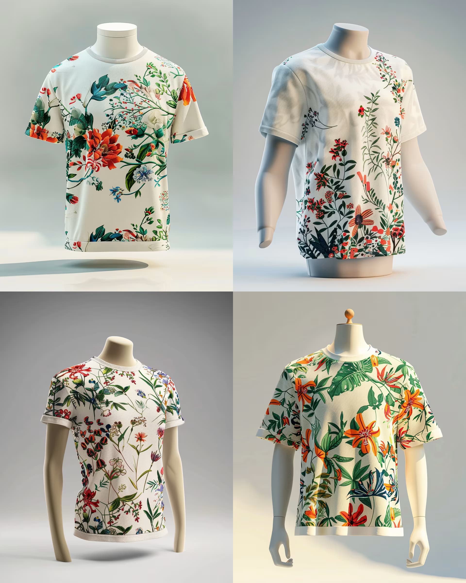 Example output for 3D Garment Render Creator