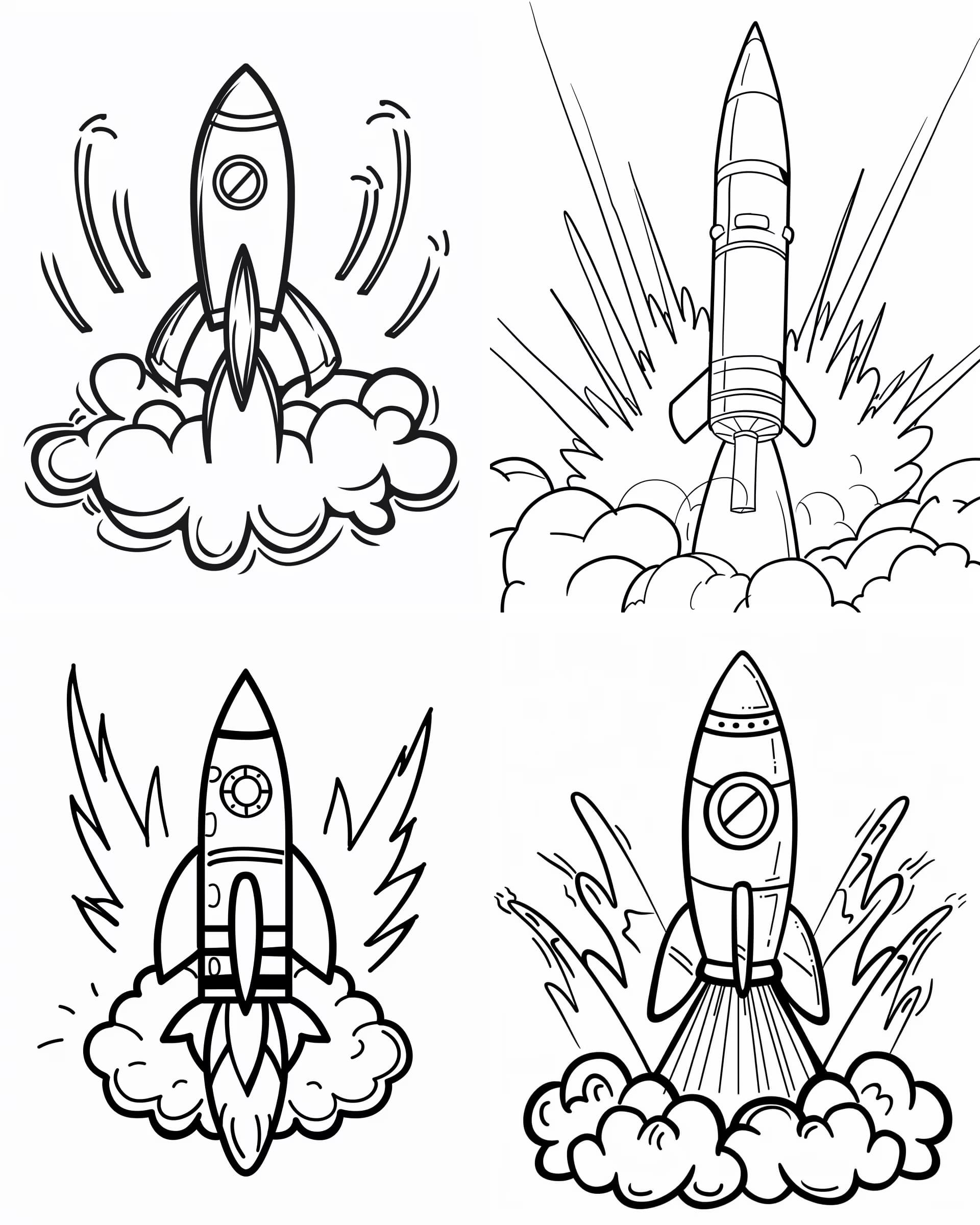 Example output for Line-Art Coloring Page Creator