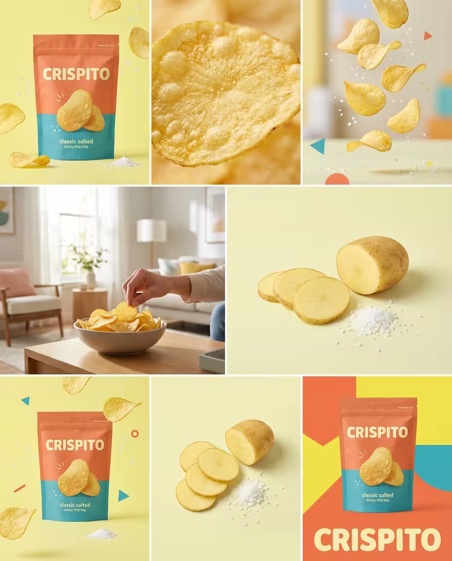 Example output for Snack Ad Generator