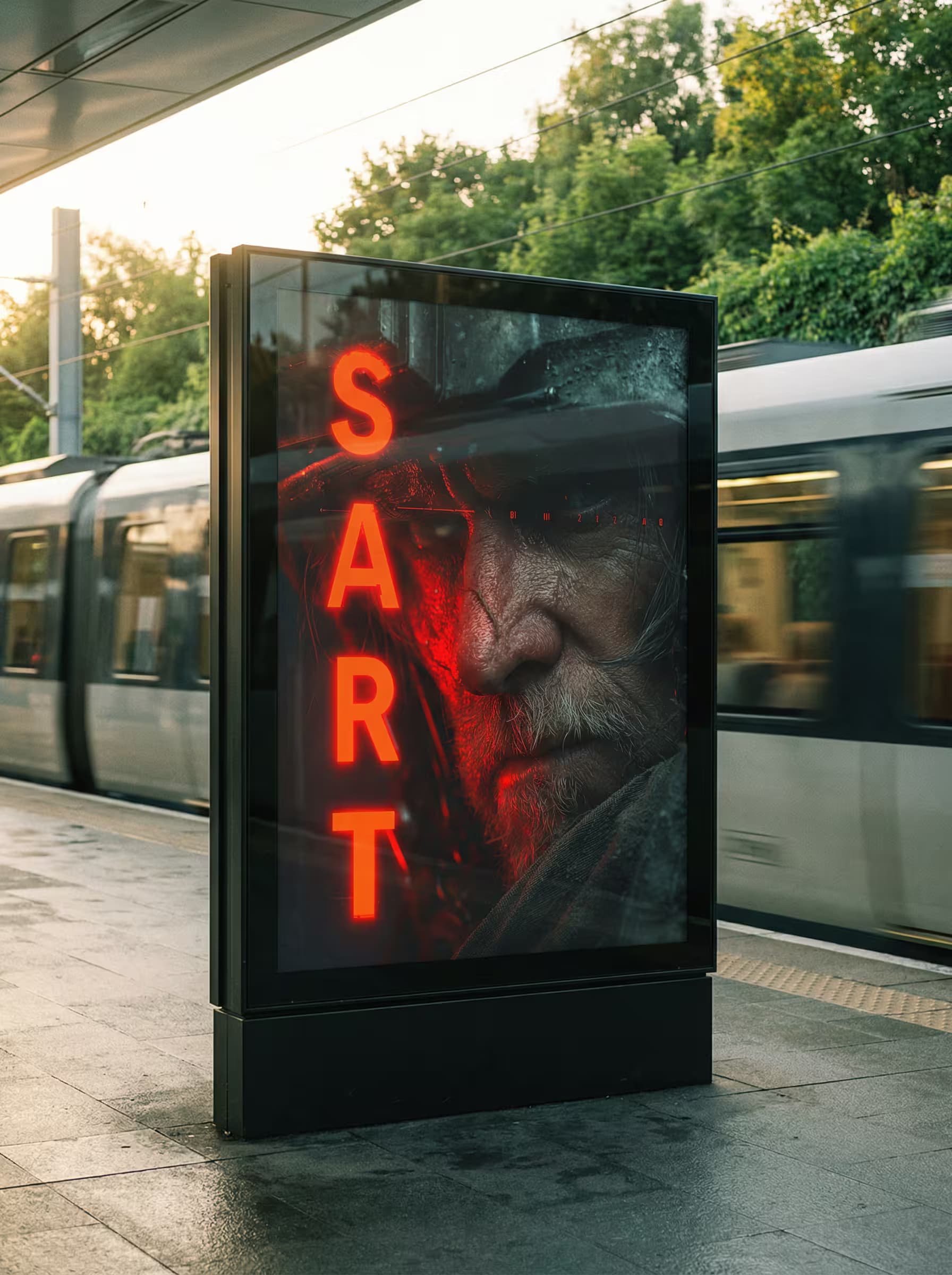 Example output for 🏙️ Luxury Billboard Mock-up Generator