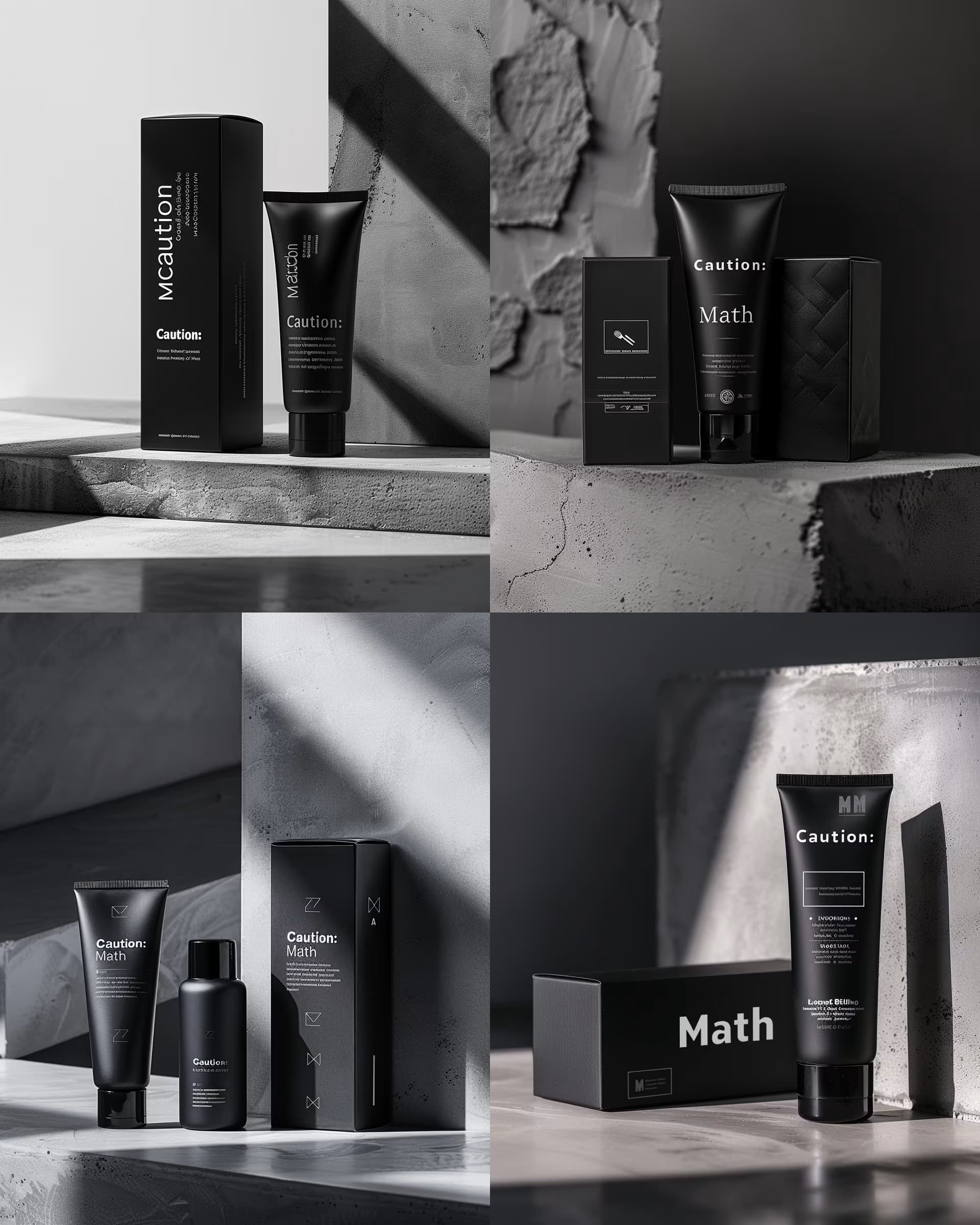 Example output for Minimalist Skincare Mockup Generator