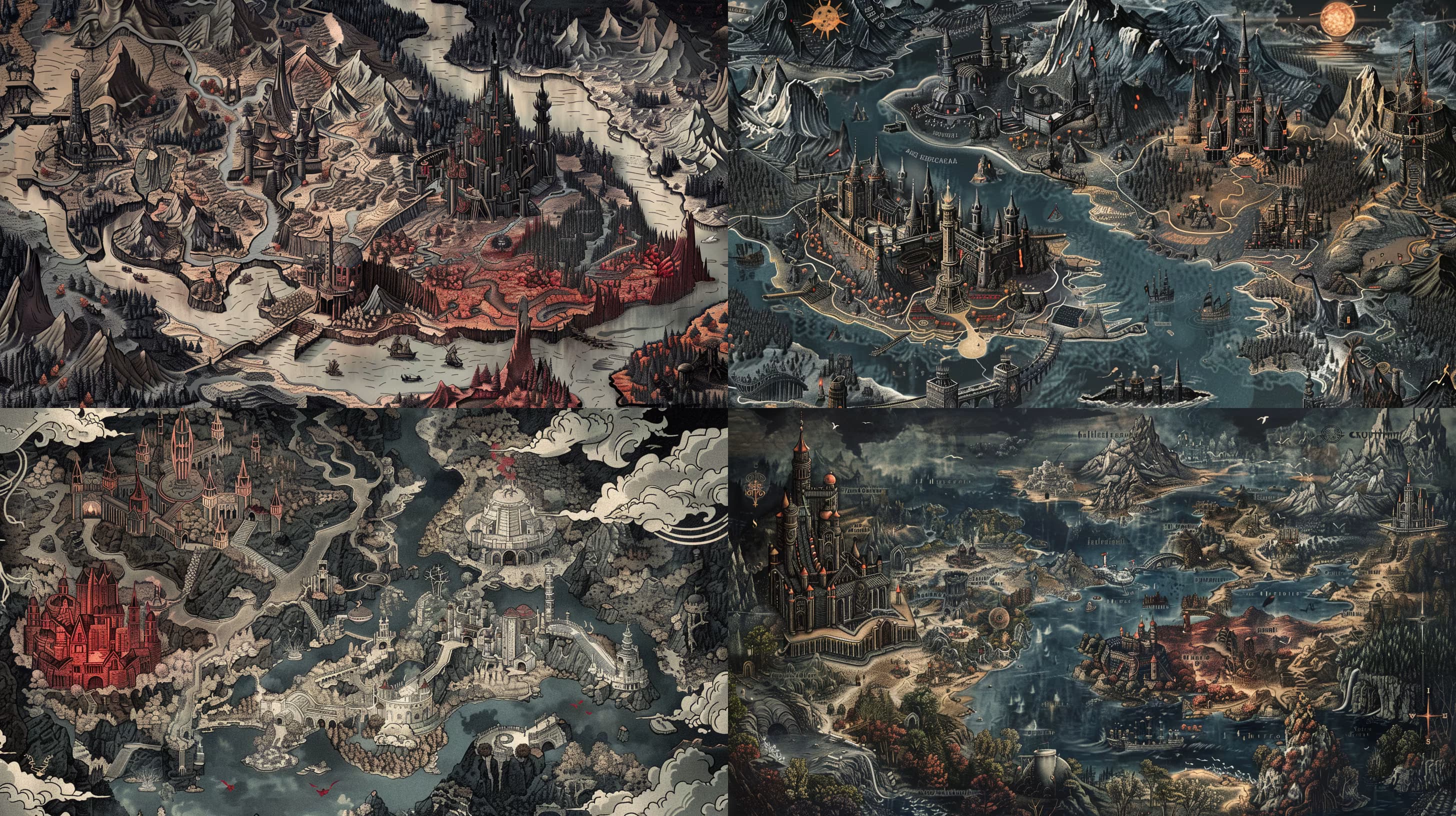 Example output for Design Themed Illustrated Maps