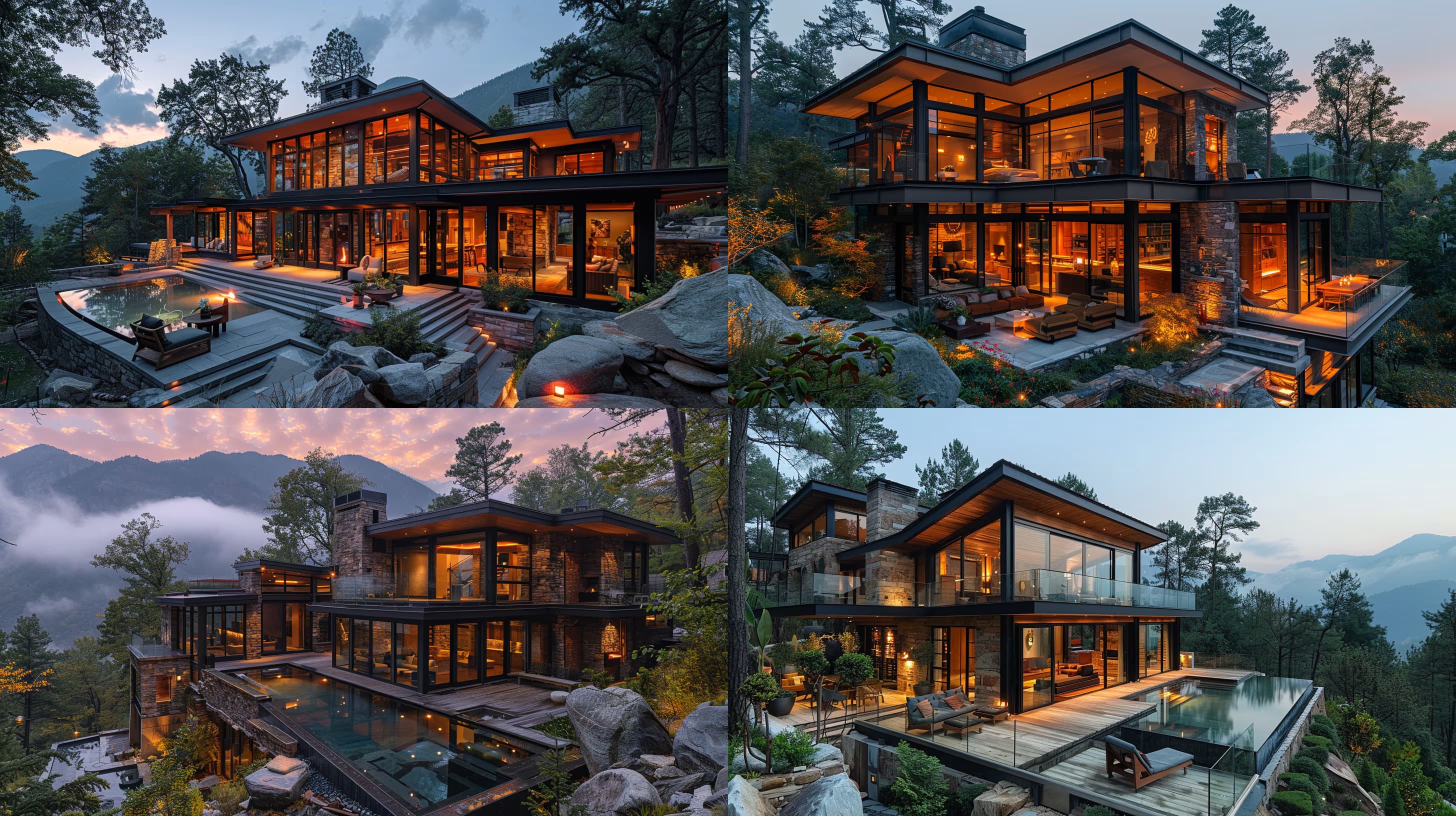 Example output for Architectural Style Image Creator