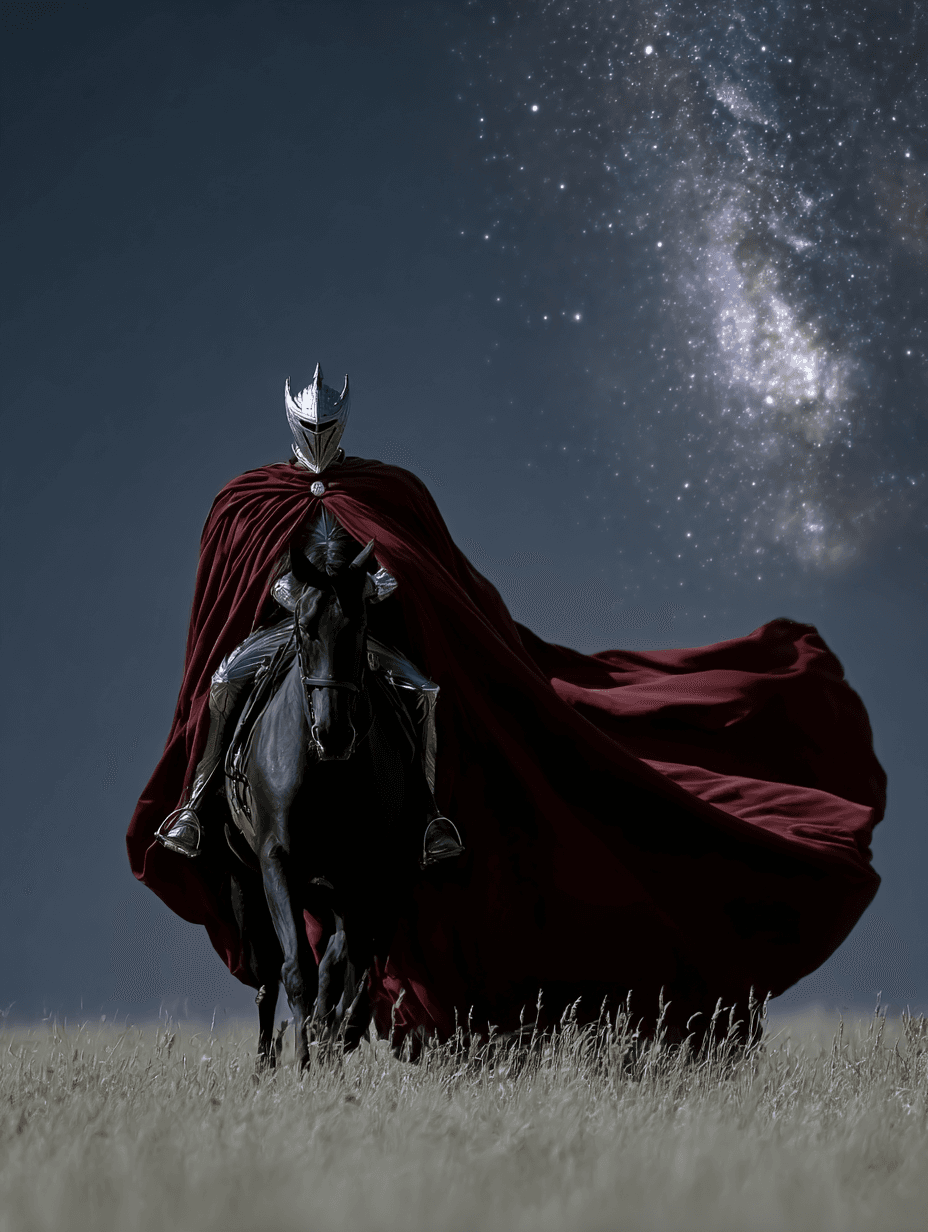 Example output for Mystical Knight Scene Creator