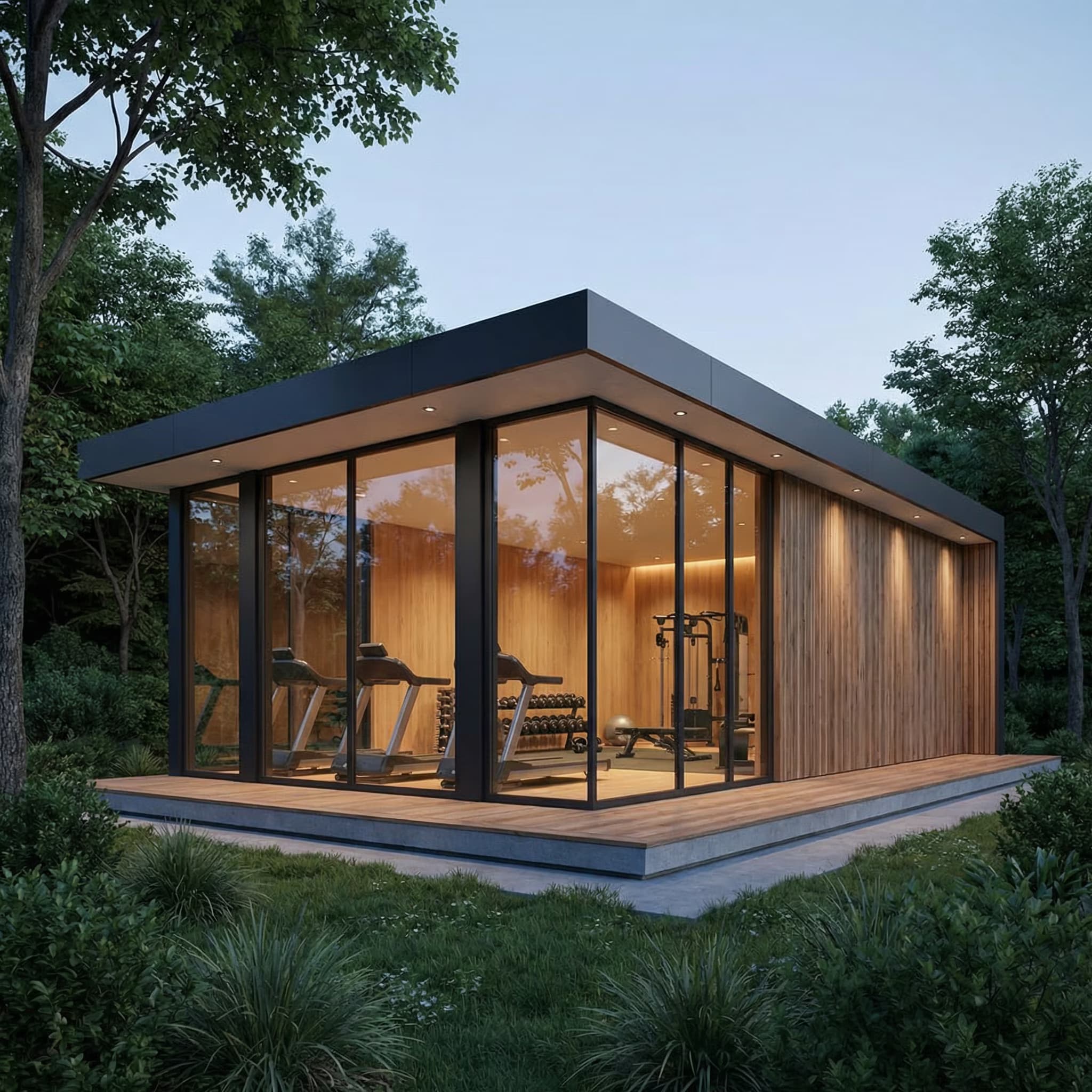 Example output for 🏗️ Contemporary Architecture Pavilion Generator