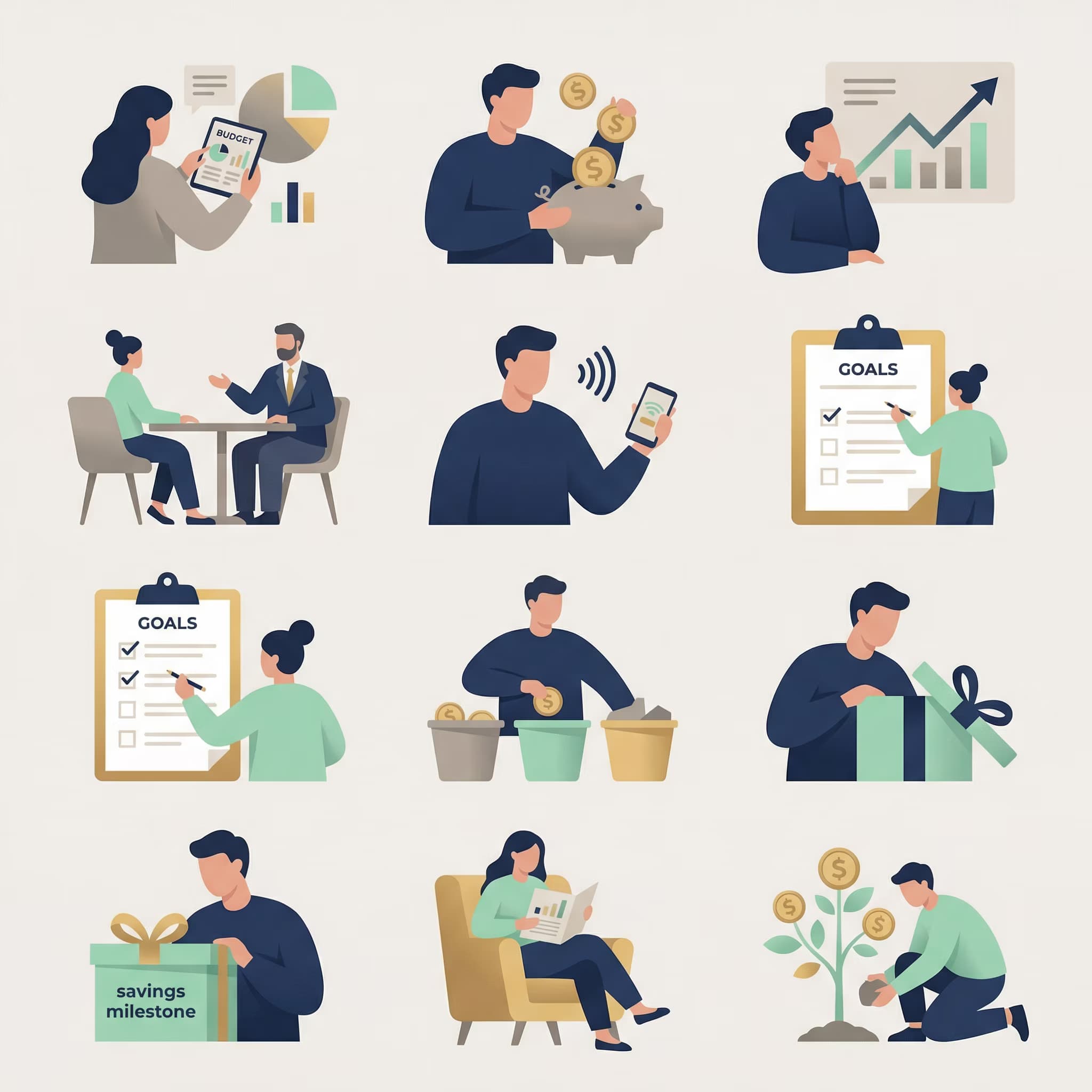 Example output for 🏢 Corporate Illustration System Generator